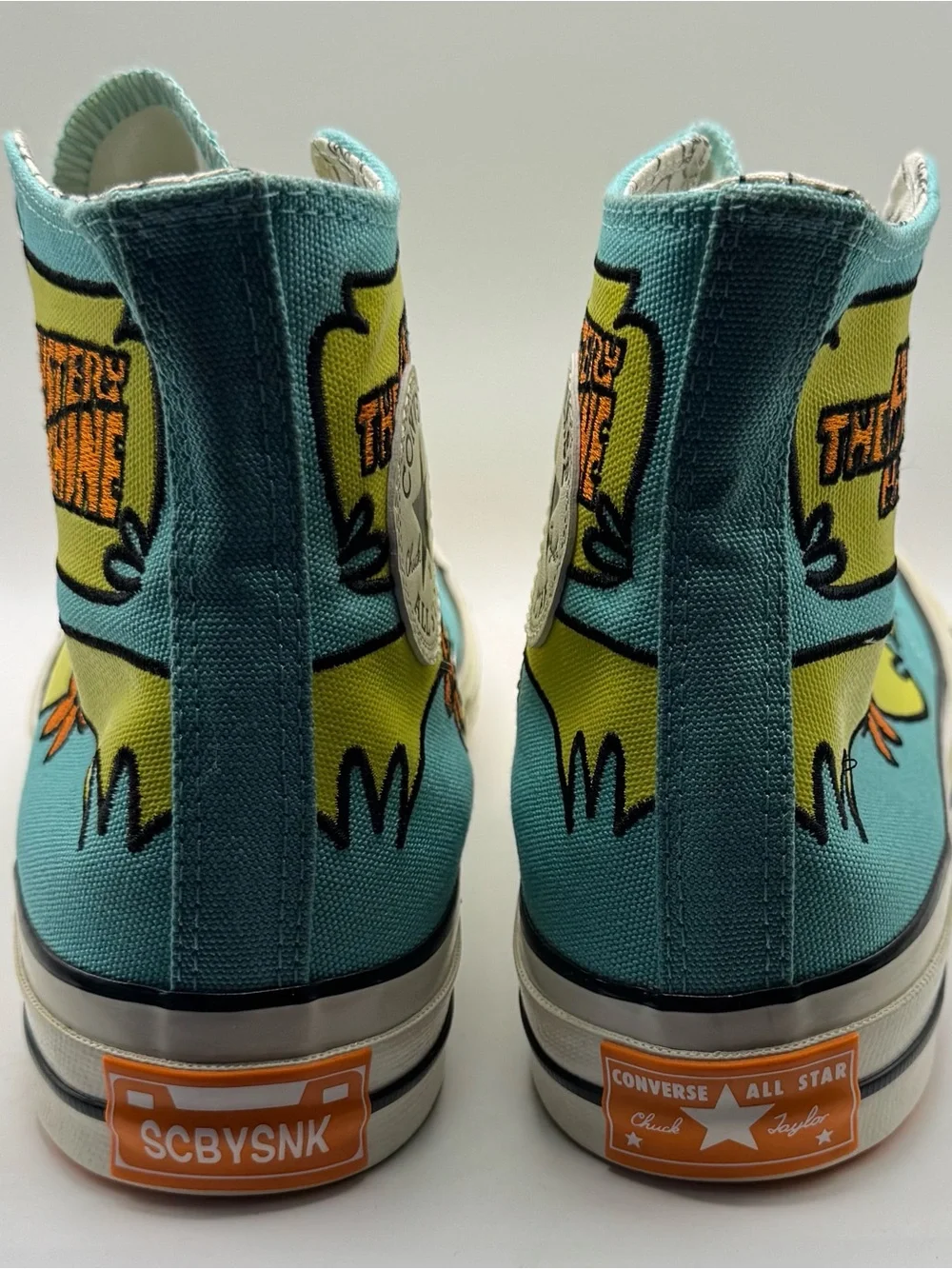 Converse Mens Sz. 7 Chuck Taylor All Star High Top Sneakers - Scooby-Doo Rare